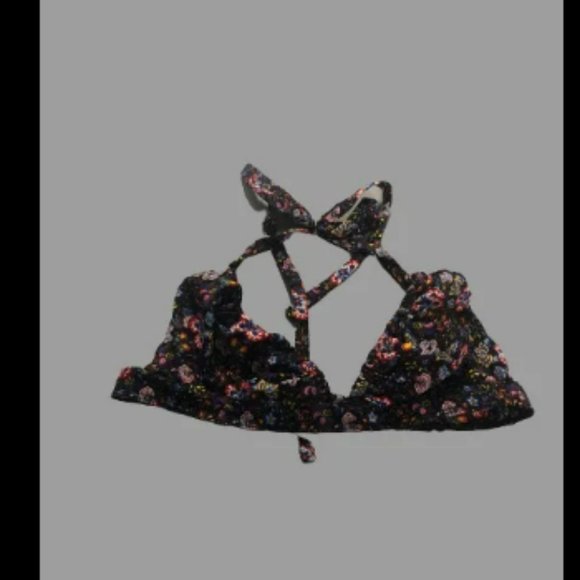 NWOT Frame Womens Floral Bikini Top Sz M - Picture 1 of 5